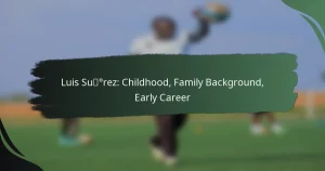 Luis Suárez: Childhood, Family Background, Early Career
